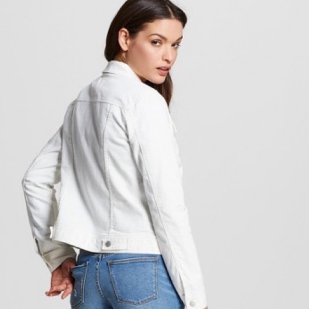 Off White Jean Jacket - Picture 2 of 5